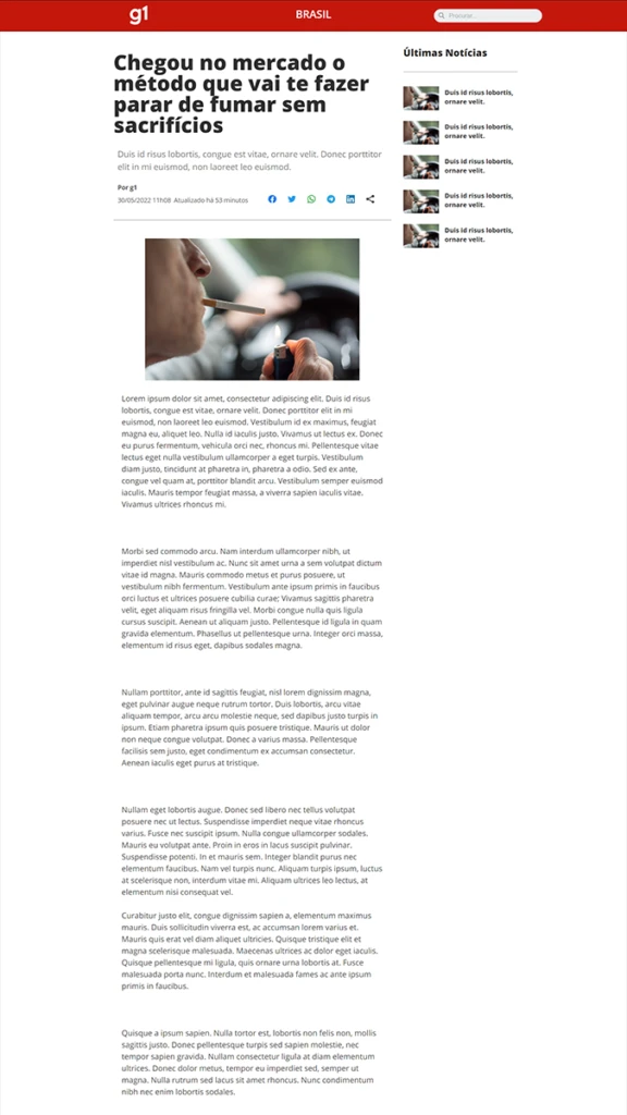 Advetorial Cigarro
